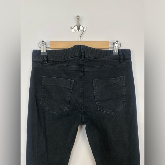 Nili Lotan 111/88 Black‎ Lace Up Jeans Size 6 - Picture 4 of 12